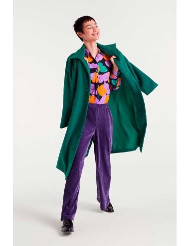 CAMISA CON ESTAMPADO APRICOT.