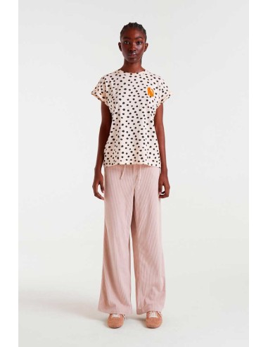 CAMISETA 100%ALGODÓN CON ESTAMPADO TANO DOTS.