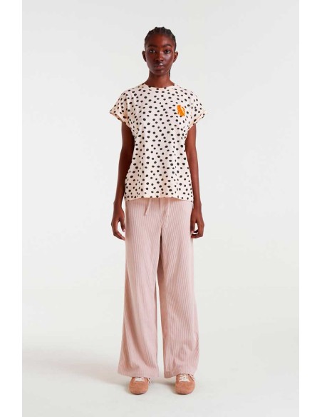 CAMISETA 100%ALGODÓN CON ESTAMPADO TANO DOTS.