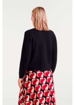 CHAQUETA JACQUARD CON ESTAMPADO HEART ATTACK SMALL. 2