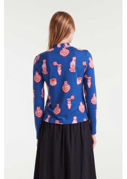 CAMISETA CON ESTAMPADO PORCELAIN. 2