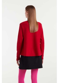 JERSEY DE PUNTO EVASÉ CON CUELLO REDONDO Y MANGA LARGA. 2