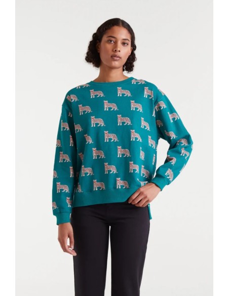 SUDADERA CON ESTAMPADO ONCA.