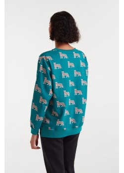 SUDADERA CON ESTAMPADO ONCA. 2