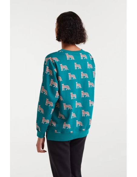 SUDADERA CON ESTAMPADO ONCA.