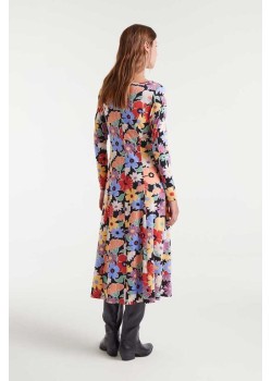 VESTIDO MIDI CON ESTAMPADO HAMPTON BIG. 2