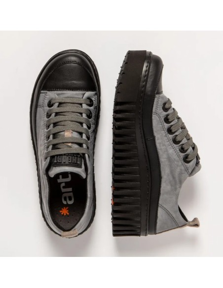 1518 NYLON GREY-BLACK/BRIGHTON.