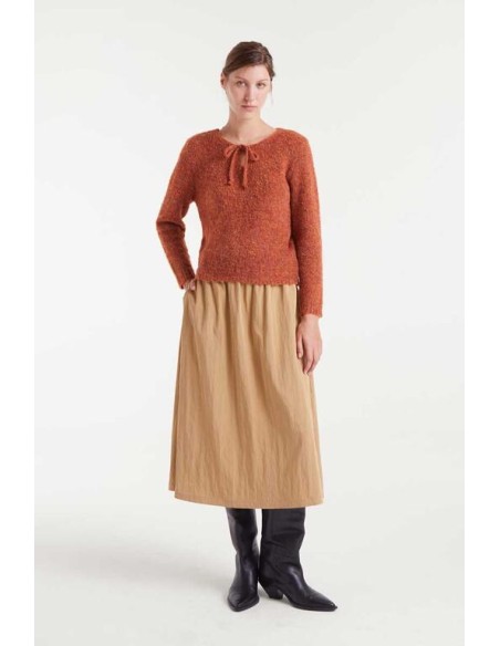 JERSEY DE PUNTO CON TEXTURA.