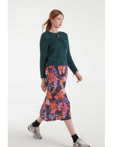 JERSEY DE PUNTO CON TEXTURA.