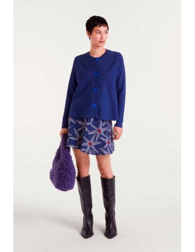 CHAQUETA DE PUNTO EVASÉ.