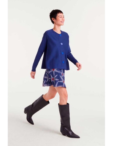 CHAQUETA DE PUNTO EVASÉ.