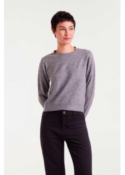 JERSEY DE PUNTO FINO CON DETALLES MULTICOLOR.