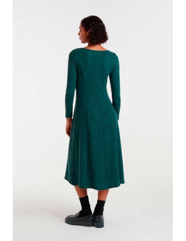 VESTIDO DE PUNTO CANALÉ.