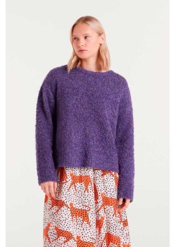 JERSEY DE PUNTO CON TEXTURA.