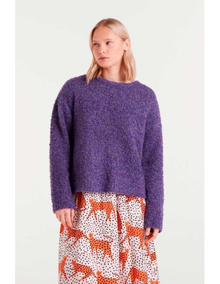 JERSEY DE PUNTO CON TEXTURA.