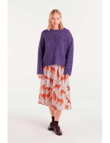 JERSEY DE PUNTO CON TEXTURA.