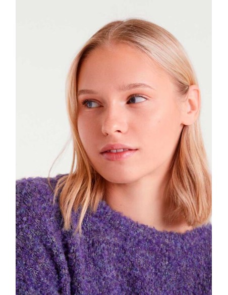 JERSEY DE PUNTO CON TEXTURA.