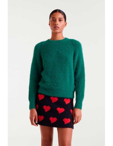 JERSEY DE PUNTO CON TEXTURA.