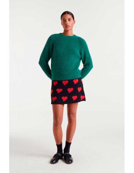 JERSEY DE PUNTO CON TEXTURA.