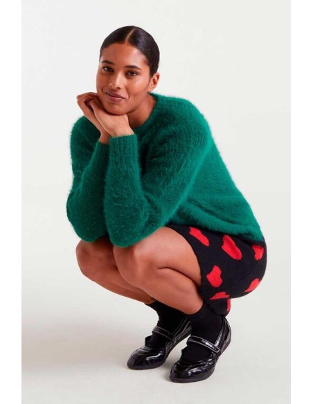 JERSEY DE PUNTO CON TEXTURA.