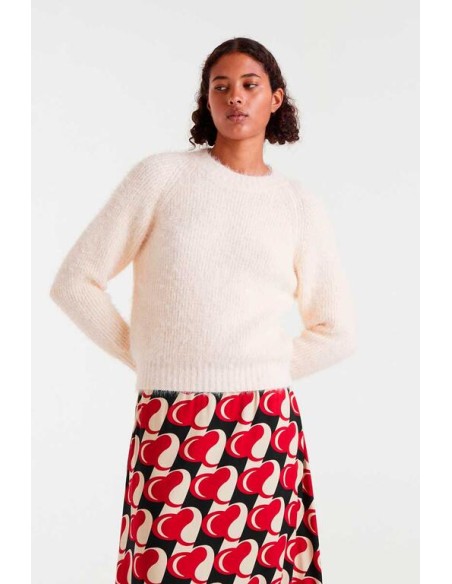 JERSEY DE PUNTO CON TEXTURA.