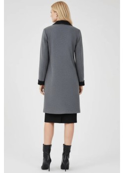 CHAQUETA LARGA DUPLO SIN BOTONES. 2