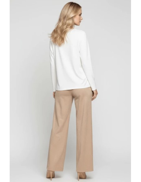 CAMISETA CON STRAS MULTICOLOR MANGA LARGA.