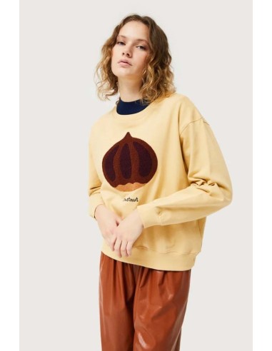 SUDADERACON PRINT DE CASTAÑA.