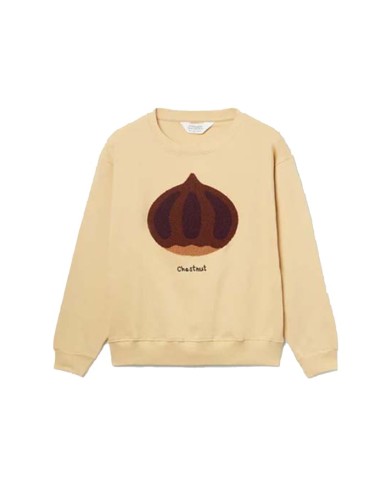 SUDADERACON PRINT DE CASTAÑA.