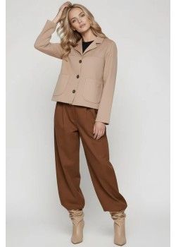 CHAQUETA CORTA ANTELINA CON AUTOMÁTICOS. 2