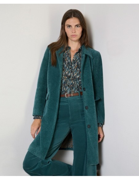 ABRIDO LARGO ESTRUCTURADO DE CHENILLA.