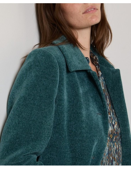 ABRIDO LARGO ESTRUCTURADO DE CHENILLA.