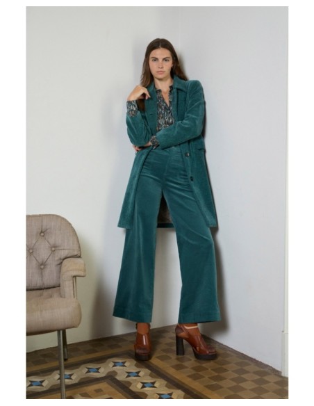 ABRIDO LARGO ESTRUCTURADO DE CHENILLA.