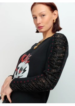 VESTIDO LARGO ROMEO SKULL LOVE.