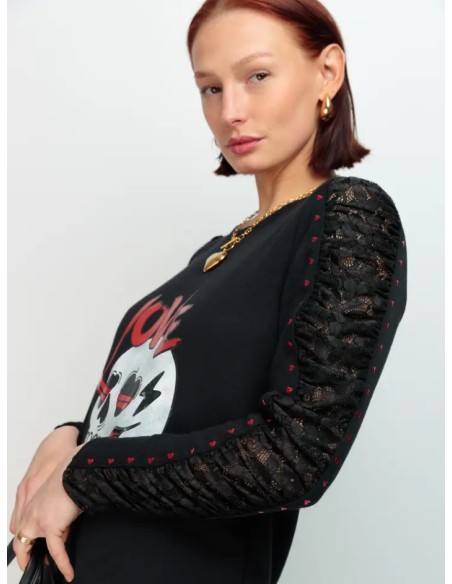 VESTIDO LARGO ROMEO SKULL LOVE.