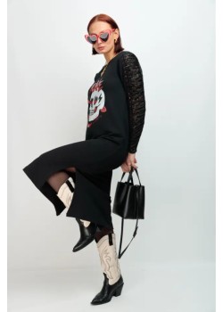 VESTIDO LARGO ROMEO SKULL LOVE. 2