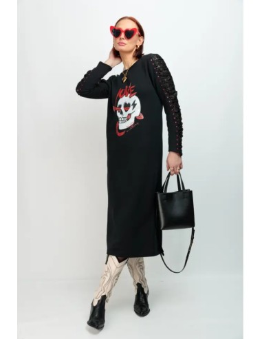 VESTIDO LARGO ROMEO SKULL LOVE.