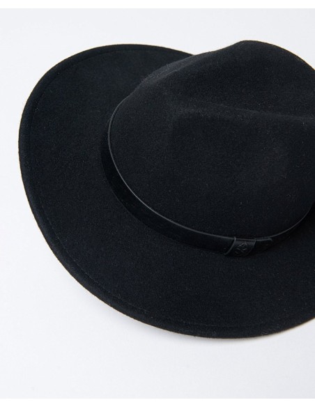 SOMBRERO FEDORA CLÁSICO DE ALA ANCHA.