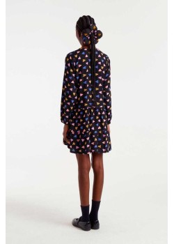 VESTIDO CORTO CON ESTAMPADO POTPORRÍ. 2