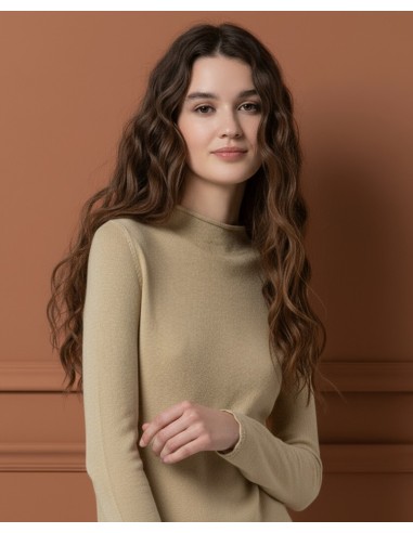 JERSEY DE PUNTO AJUSTADO DE CUELLO PERKINS.