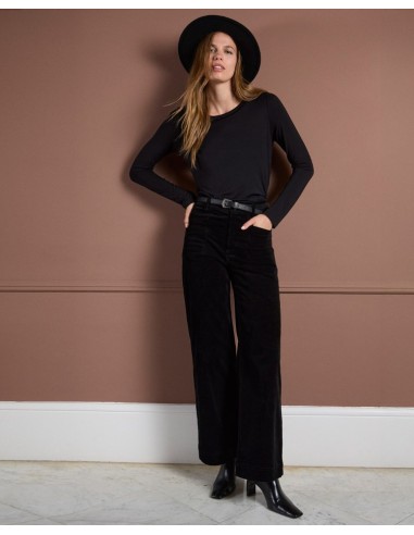 CAMISETA CUELLO REDONDO DE VISCOSA Y BAMBÚ.