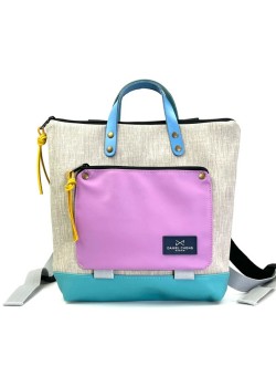 MOCHILA BOOK HOLDER MINI CUADRADA IMPERMEABLE DZ.