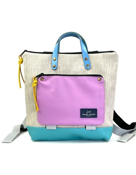 MOCHILA BOOK HOLDER MINI CUADRADA IMPERMEABLE DZ.