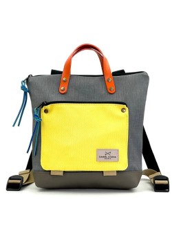 MOCHILA MINI CUADRADA BOOK HOLDER IMPERMEABLE DZ.