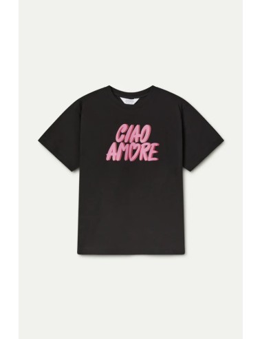 CAMISETA 100% ALGODÓN CON ESTAMPADO CIAO AMORE.