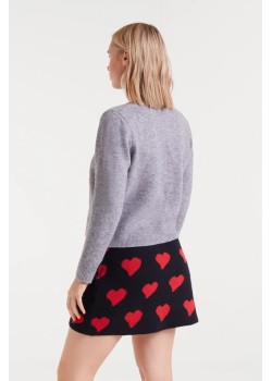 CHAQUETA DE PUNTO CUELLO REDONDO. 2