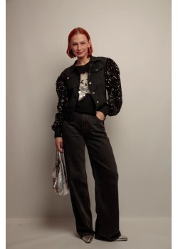 CAZADORA LENTAJUELAS SKULL FIESTA.