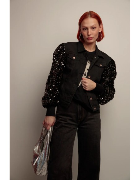 CAZADORA LENTAJUELAS SKULL FIESTA.