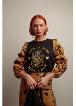 CAMISETA FRUNCES LIFE IS NOW.