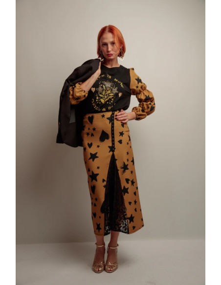 CAMISETA FRUNCES LIFE IS NOW.